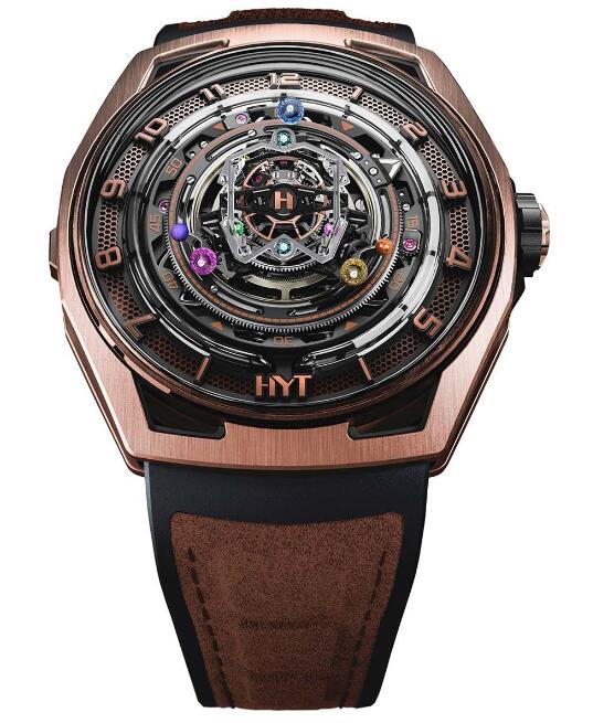 HYT Conical Tourbillon Infinity Sapphires replica watch H03131-A